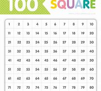 Image result for Hundred Printable 100 Square Grid