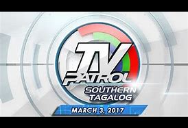 Image result for TV Patrol Southern Tagalog April 20 2020