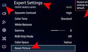 Image result for Original Samsung TV Picture Settings