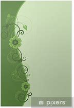 Image result for Green Floral Border Design