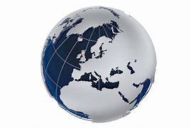 Image result for Globe with Europe Highlighted