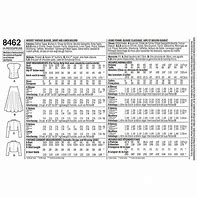 Image result for Simplicity Patterns Men's Size Chart