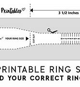 Image result for How to Measure Ring Size Printable