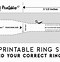 Image result for Metric Ring Size Chart