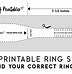 Image result for Ladies Ring Size Chart Printable