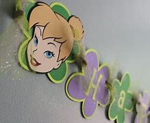Image result for Tinkerbell Happy Birthday Banner
