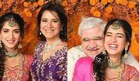Image result for Father of Radhika Merchant