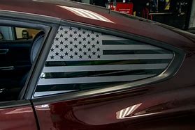 Image result for American Flag Window Decal Stickers