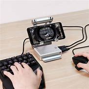 Image result for Mechanical Keyboard with Phone Dock