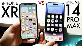 Image result for iPhone 14 ProMax vs Xr