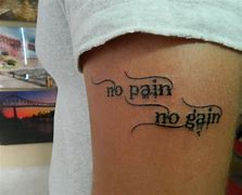 Image result for No Pen No Gain Tattoo