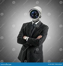 Image result for Man with Camera Head