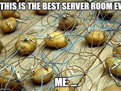 Image result for Potato Server Meme