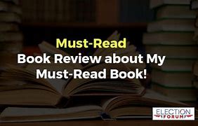 Image result for Must Read Book Sign