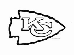 Image result for Kansas City Chiefs Logo Coloring Page