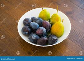 Image result for pears plums