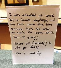 Image result for The Funny Resignation Letter Ever
