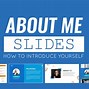 Image result for All About Me Presentation