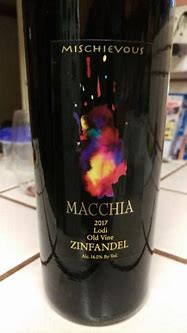 Image result for Macchia Zinfandel Mischievous Old Vine