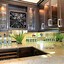 Image result for Mirrored Kitchen Cabinet Doors
