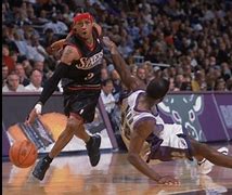 Image result for Curry Ankle Breaker On Allen Iverson