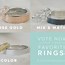 Image result for Wedding Rings Rose Gold Champagne