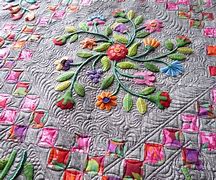 Image result for 17 Flower Quilt Applique Free