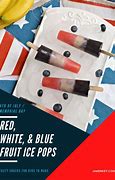 Image result for Ice Pop Red White Blue