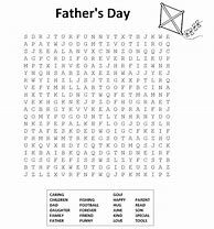 Image result for Father's Day Word Search Printable