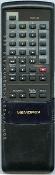 Image result for Memorex VCR Remote