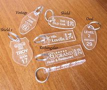 Image result for Acrylic Key Fobs