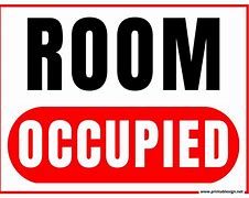 Image result for Training Room Occupied Sign