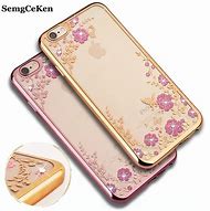 Image result for iPhone 6 Plus Rose Gold Cases Gillter