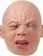 Image result for Crying Baby with Mohawk Mask