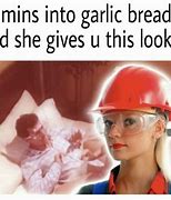 Image result for Garlic Bread Girl Meme