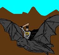 Image result for Batman Riding Bat
