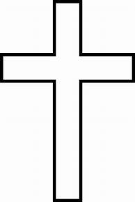 Image result for Christian Cross Outline