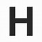 Image result for Letter H Red and Yellow