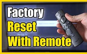 Image result for Reset to Reset a Firestick Using a Remote