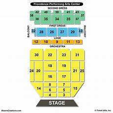 Providence Performing Arts Center Seating Chart Seating
