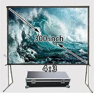 Image result for Cheap Projector Screen 300-Inch