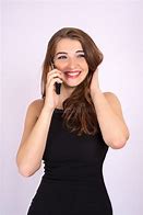 Image result for Smiling Woman On Phone