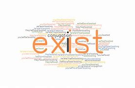 Image result for Exist Adjective