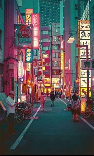 Image result for Japan Street Aesthetic