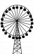 Image result for Ferris Wheel Old Picture Black and White