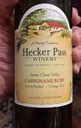 Image result for Hecker Pass Carignane