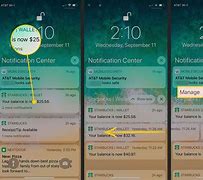 Image result for iPhone Notification Center