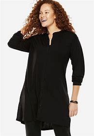 Image result for Black Plus Size Tunics