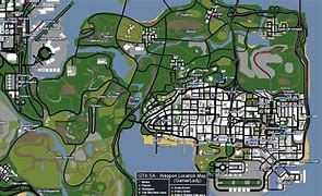 Image result for Mapa GTA San Andrtes