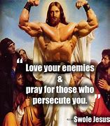 Image result for Muscle Jesus Meme